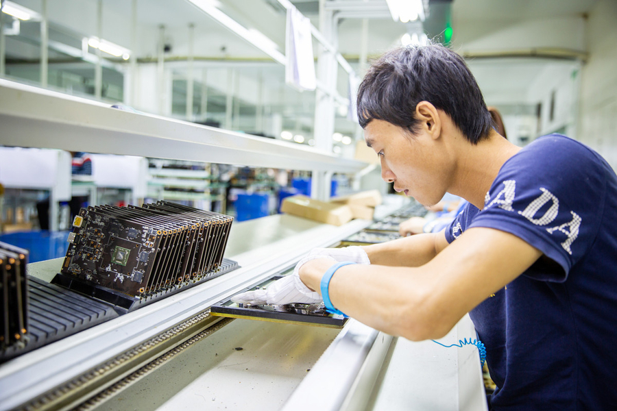 Shenzhen Tengyatong Electronic Co., Ltd. linia produkcyjna producenta