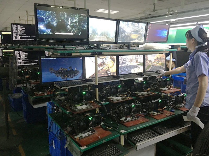 Shenzhen Tengyatong Electronic Co., Ltd. linia produkcyjna producenta