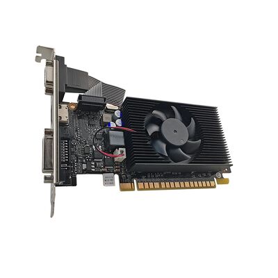 PCWINMAX New GT 210 1GB 64bit GDDR3 Low Profile Single Fan HD VGA DVI Ports Desktop Graphics Card Original PCI Express 2.0x16 GPU