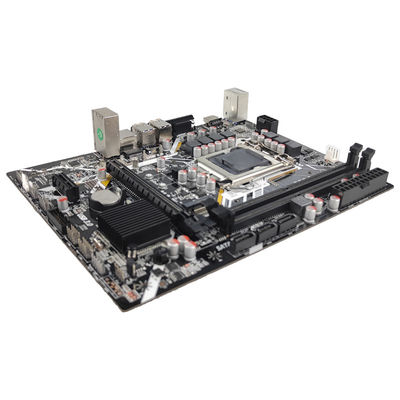 PCWINMAX H410 Chipset LGA 1200 Micro-ATX Płyty główne DDR4 Wspiera 10th 11th Gen Core i3 / i5 / i7, dla komputerów stacjonarnych i biurowych, zamówienie hurtowe
