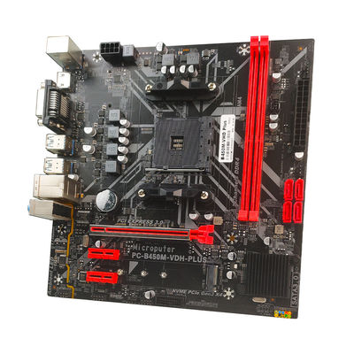 PCWINMAX B450M Plus Socket AM4 Płytka główna Micro ATX DDR4 M.2 HD VGA Output B450