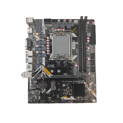 PCWINMAX Nowa płyta główna OEM H610 LGA1700 Wspiera procesory Intel Core 14/13/12th Gen MATX