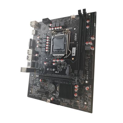 PCWINMAX H510 LGA 1200 Micro-ATX Komputer Gaming Motherboard Wsparcie DDR4 64GB RAM Pojemność NVME M.2 SATA3.0 USB3.0