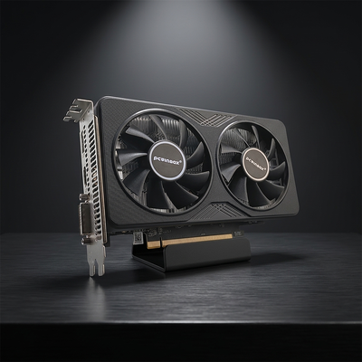PCWINMAX RX 590 2048SP 8 GB GDDR5 256-bitowa, wysokowydajna karta graficzna do gier z wyjściem DP/HD/DVI 6-pinowym zasilaniem dla entuzjastów komputerów stacjonarnych