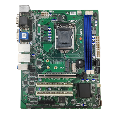 PŁYTA GŁÓWNA PCWINMAX GB85 LGA1150 DDR3 Z PODWÓJNYMI PORTAMI COM, SLOTAMI ROZSZERZEŃ PCI, M.2 I GIGABITOWĄ KARTĄ SIECIOWĄ DLA KOMPUTERÓW PRZEMYSŁOWYCH